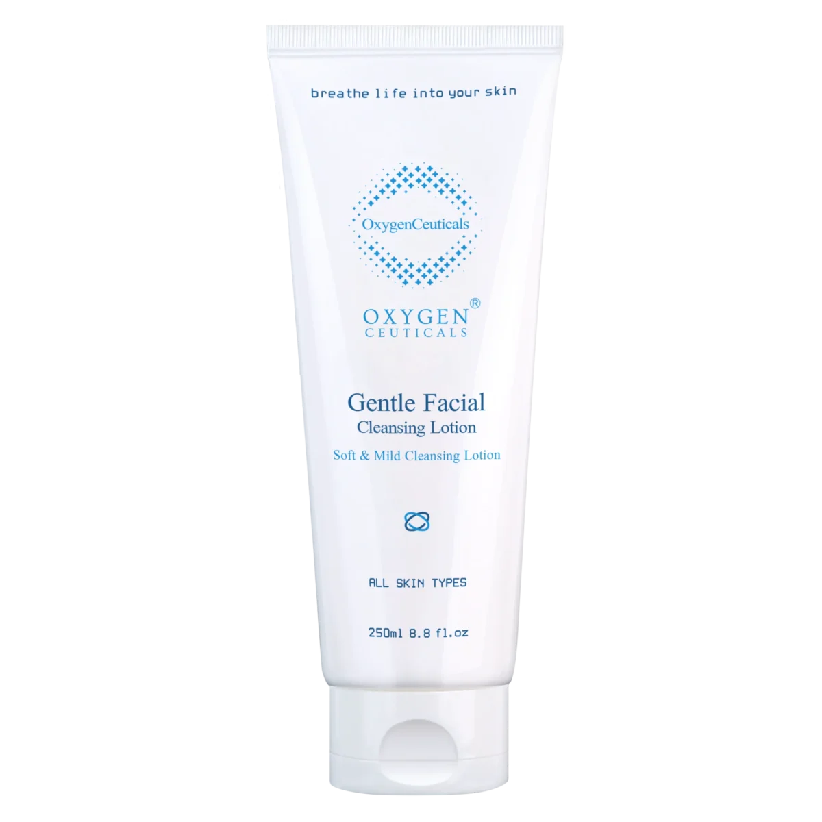 Gentle facial cleansing lotion